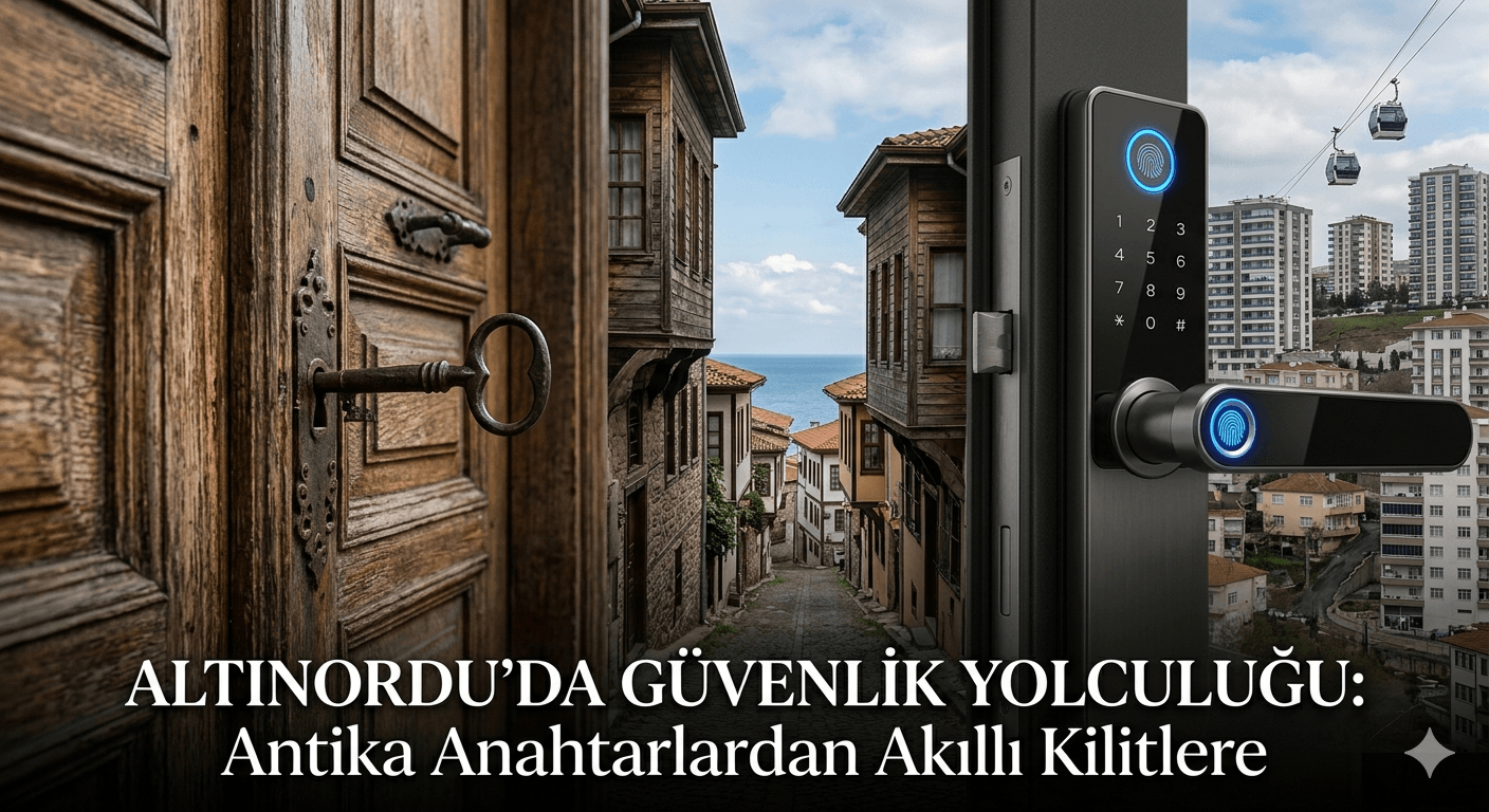 Ordu’nun Kapıları: Altınordu’da Ahşap Konaklardan Akıllı Apartmanlara Güvenlik Yolculuğu