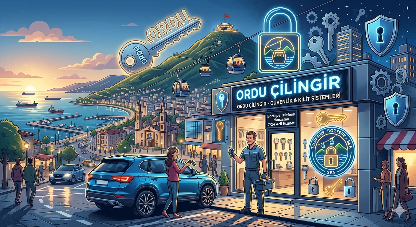 Altınordu Çilingir | En Yakın Çilingir Altınordu 7/24 Acil Hizmet